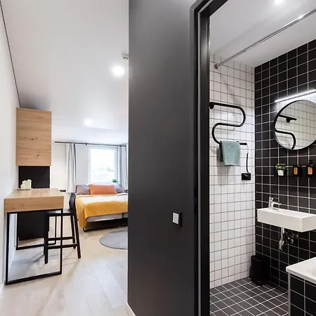 Modernus Comfort Apartamentai Coliving Projekte Vilniaus Centre * Vilnius